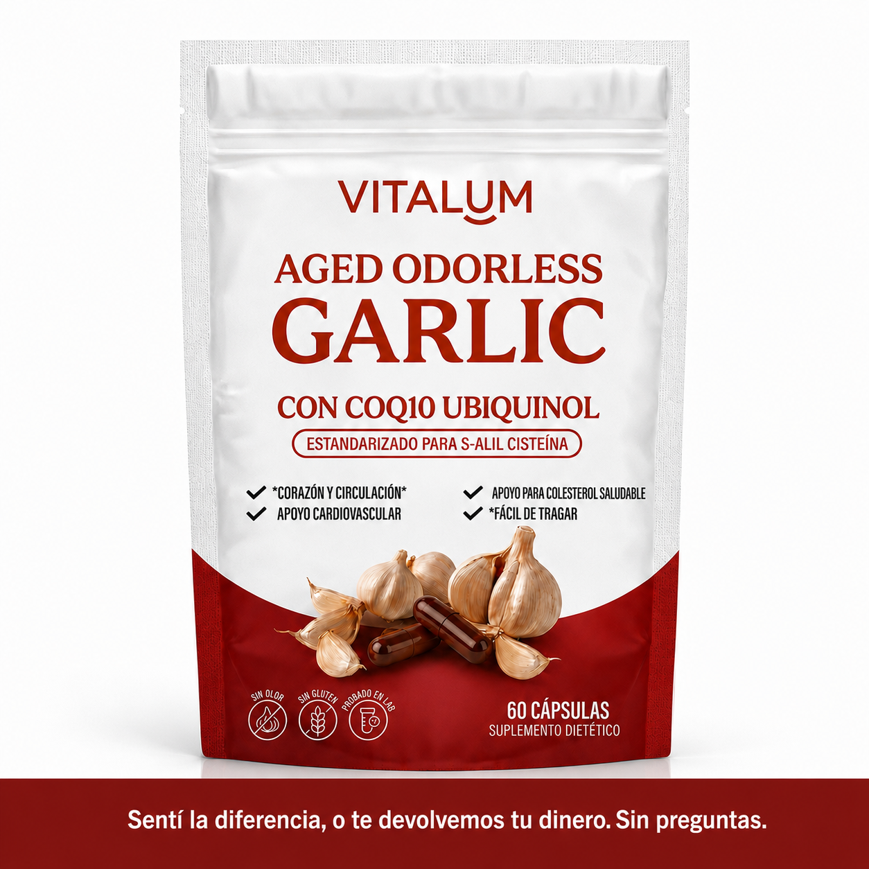 Cápsulas Vitalum | favorece la salud del corazón y una circulación sanguínea saludable