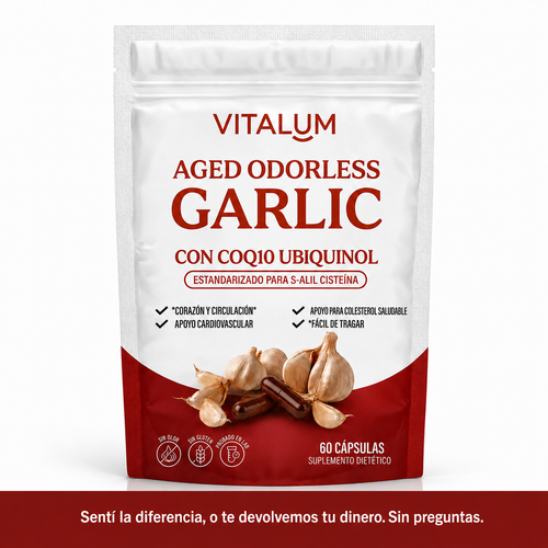 Cápsulas Vitalum | favorece la salud del corazón y una circulación sanguínea saludable